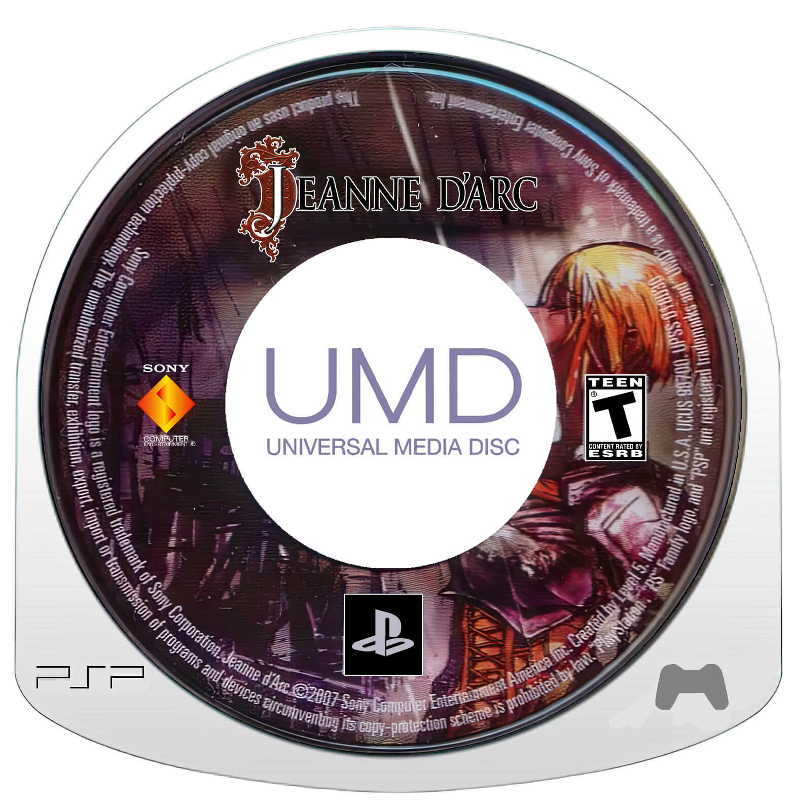 Лицензионный диск NTSC Jeanne d'Arc для PlayStation Portable